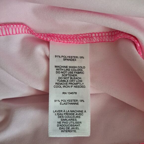 Vineyard Vines Women's In Full Bloom Sankaty Swing Dress Neon Pink UPF 50 Sz M - Picture 9 of 9